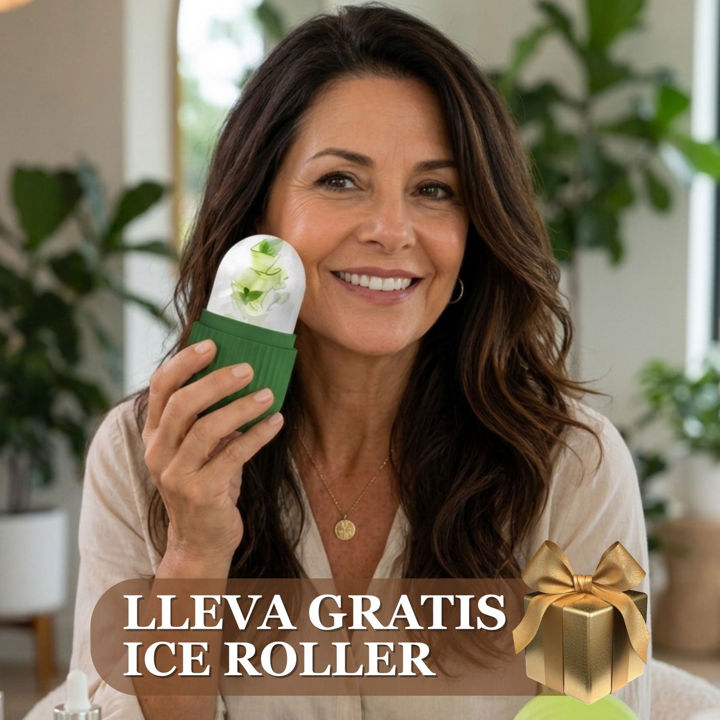 Crema hidratante y rejuvenecedora de SEBO DE RES + Ice Roller GRATIS