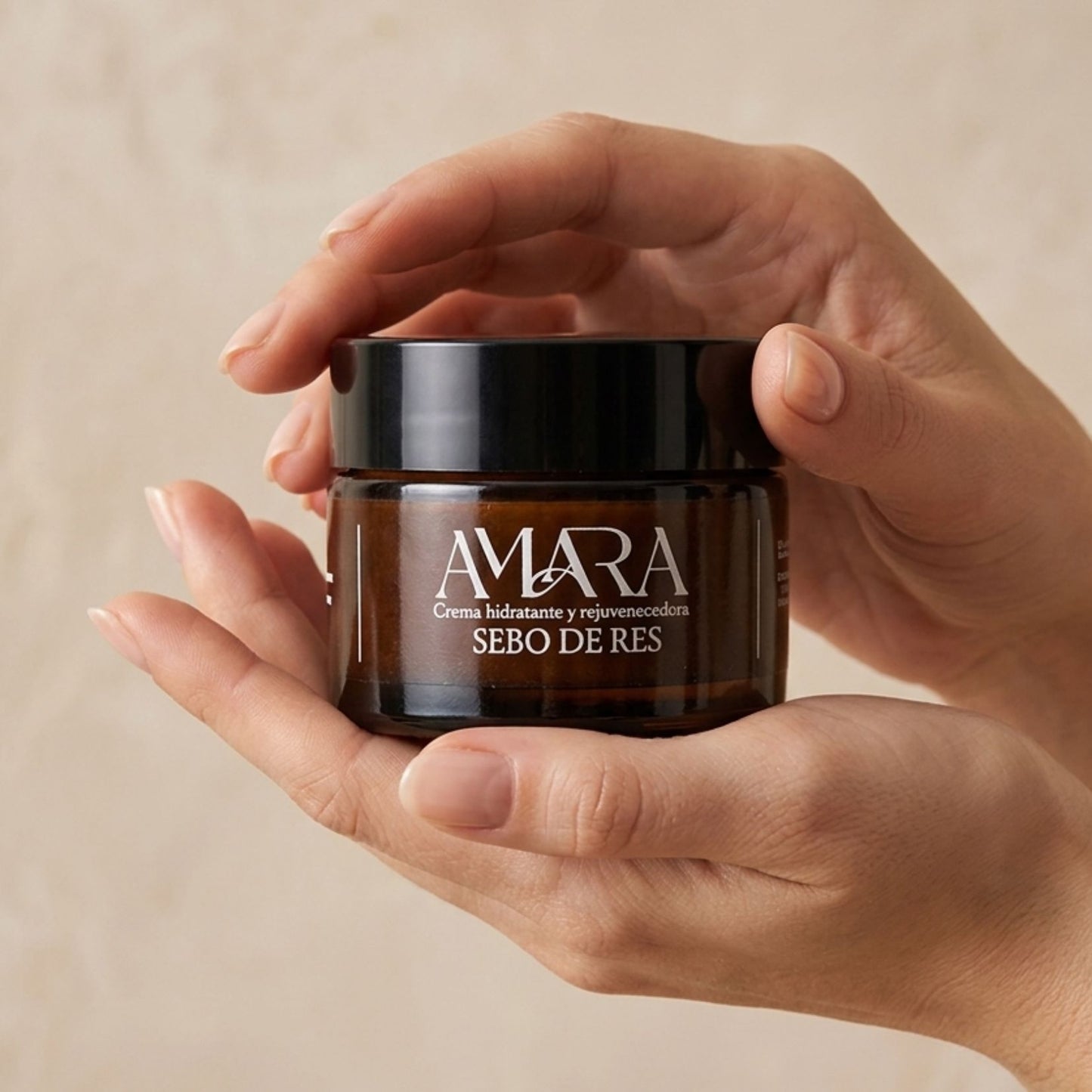 Crema hidratante y rejuvenecedora de SEBO DE RES + Ice Roller GRATIS